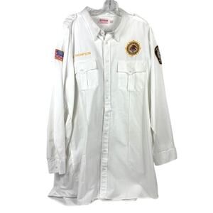 FBI DOJ Federal Bureau Prison 6XL Uniform Shirt Long Sleeve